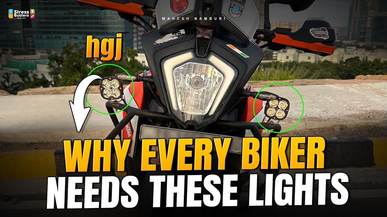 Why Every Biker Needs These Lights Auxiliary Lights for ktm 390