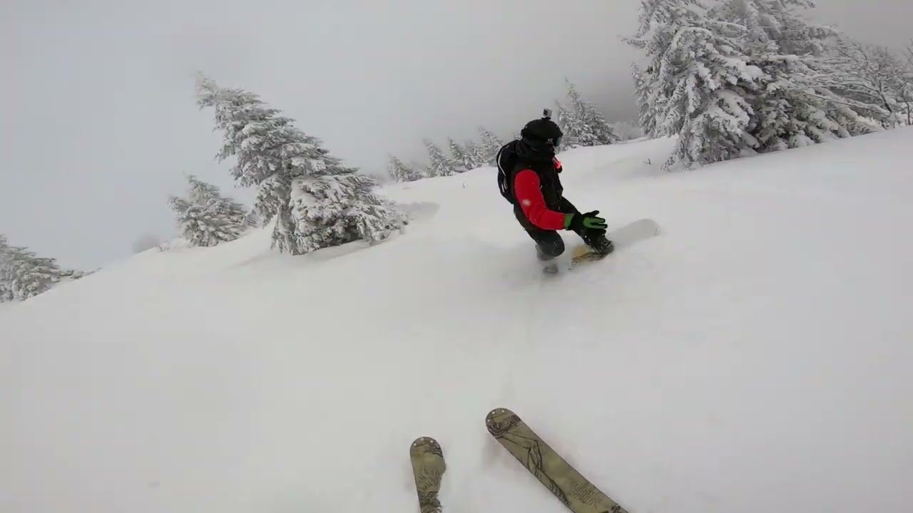 the winter Flow is ON Vrátna Chleb freeride Únor 2023