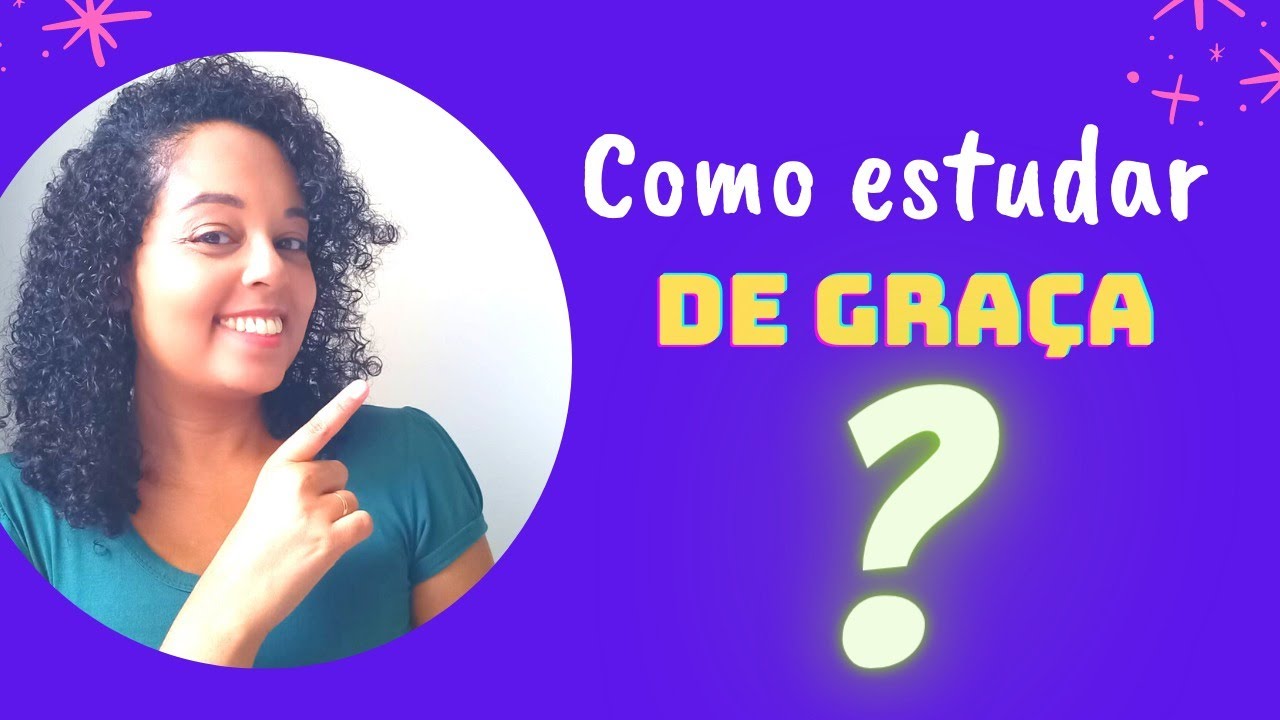 Como estudar DE GRAÇA? - YouTube