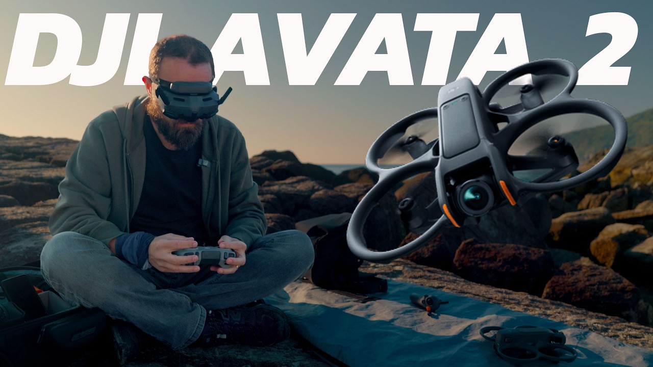 DJI AVATA 2 | MEU PRIMEIRO VOO com um DRONE FPV | Goggles 3 | Motion Controller