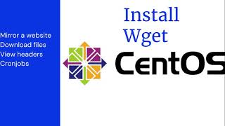 How to install wget in Centos server