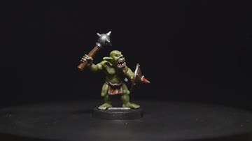 Orcs, Halflings and a 3D printed Wizard !