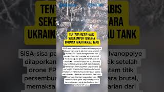 Tentara Rusia Habis Sekelompok Tentara Ukraina Pakai Ranjau Tank