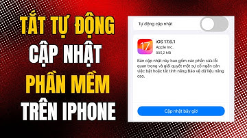 Hướng dẫn cách tắt tự động cập nhật phần mềm trên Iphone | Chung Nguyễn Channel