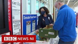 Ballymoney food bank: Rising cost of living sees increase in users - BBC News NI