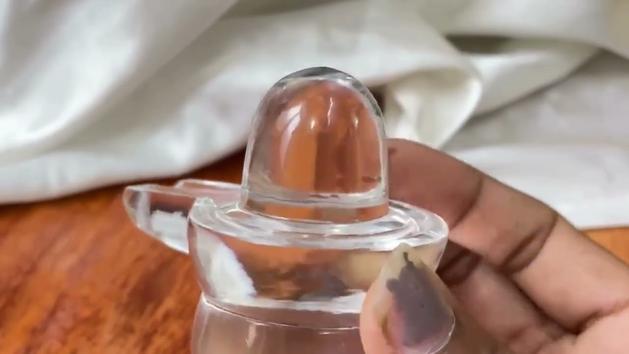 Sphatik Shivling, Crystal Shivling with Lab Certificate