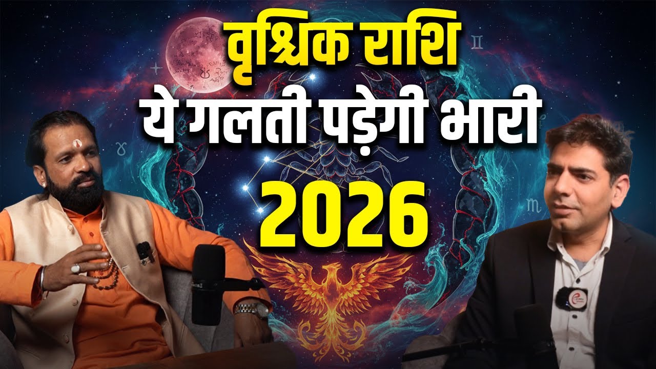 Scorpio Prediction 2026 | Vrischak Rashi Career, Love & Finance | Vrishchak Rashi 2026 Prediction