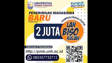 Ayoo Kuliah di Universitas Nurdin Hamzah