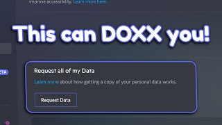 Your Discord Data Package is DANGEROUS! Here's why