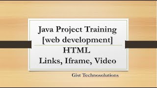 Java Web Development Training - 17 Jan 2022 || HTML Class - 4 (working with table tag)