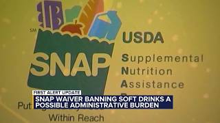 SNAP waiver banning soft drinks a possible administrative burden for the state screenshot 1