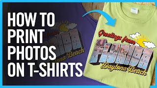 How To Print Photos on T-Shirts | Direct To Film Transfers Better Than Sublimation?