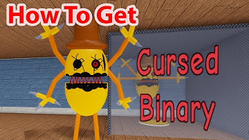 Roblox How To Get Cursed Binary Skin Badge Morph In Piggy RP Infection All Location