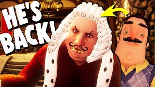 HELLO NEIGHBOR'S LONG LOST GRANDPA RETURNS AND HE STOLE MY CASTLE! | Goodbye My King screenshot 2