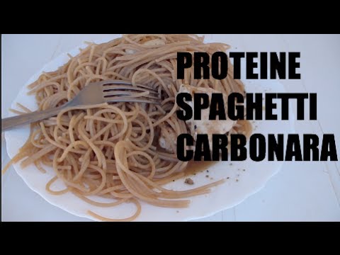 Recette PROTÉINE Spaghetti Carbonara