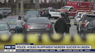 Police: 4 dead in apparent murder-suicide in Linden
