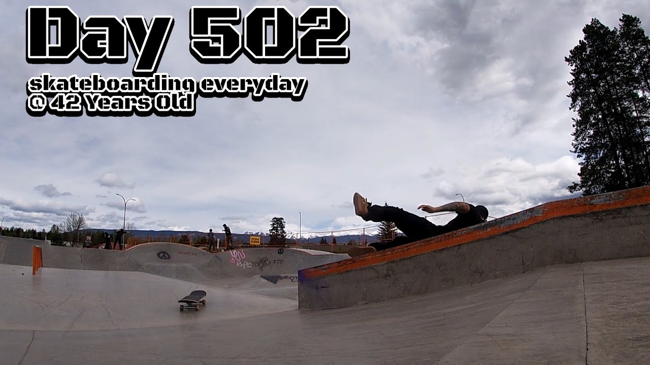 Unofficial World Record | Skateboarding Everyday over 40 | Video Proof Day 502