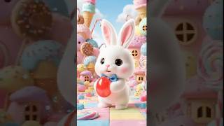 Magic Color Egg Surprise 🥚✨ | Cute Bunny Cartoon #Shorts