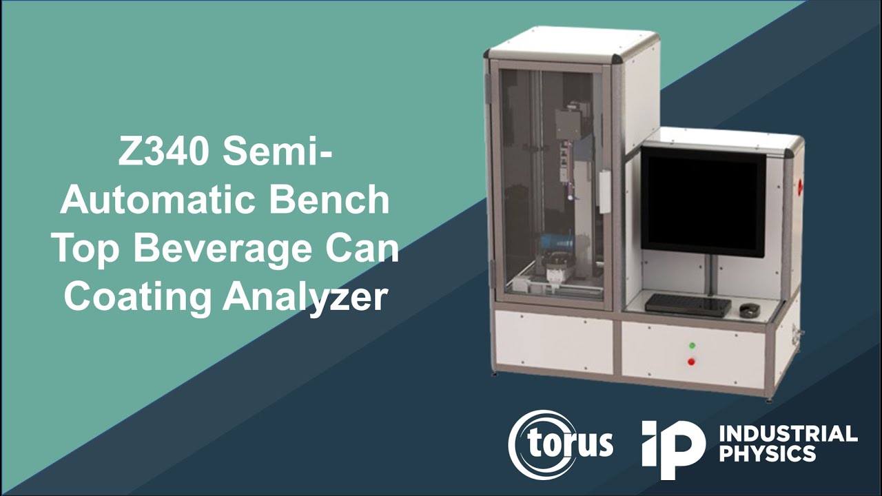 Torus Z340 Semi-Automatic Beverage Can Coating Analyzer