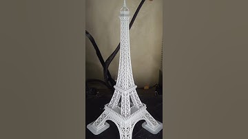 Eiffel Tower 3D Priting TIMELAPSE #shorts