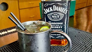 THE TENNESSEE MULE!! Your new FAVORITE Jack Daniel’s drink!! The Bourbon Mule