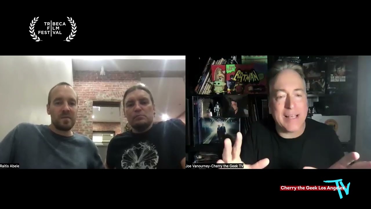 2025 TRIBECA FILM FESTIVAL- Dog Of God directors Lauris and Raitis Abele on their animated horror