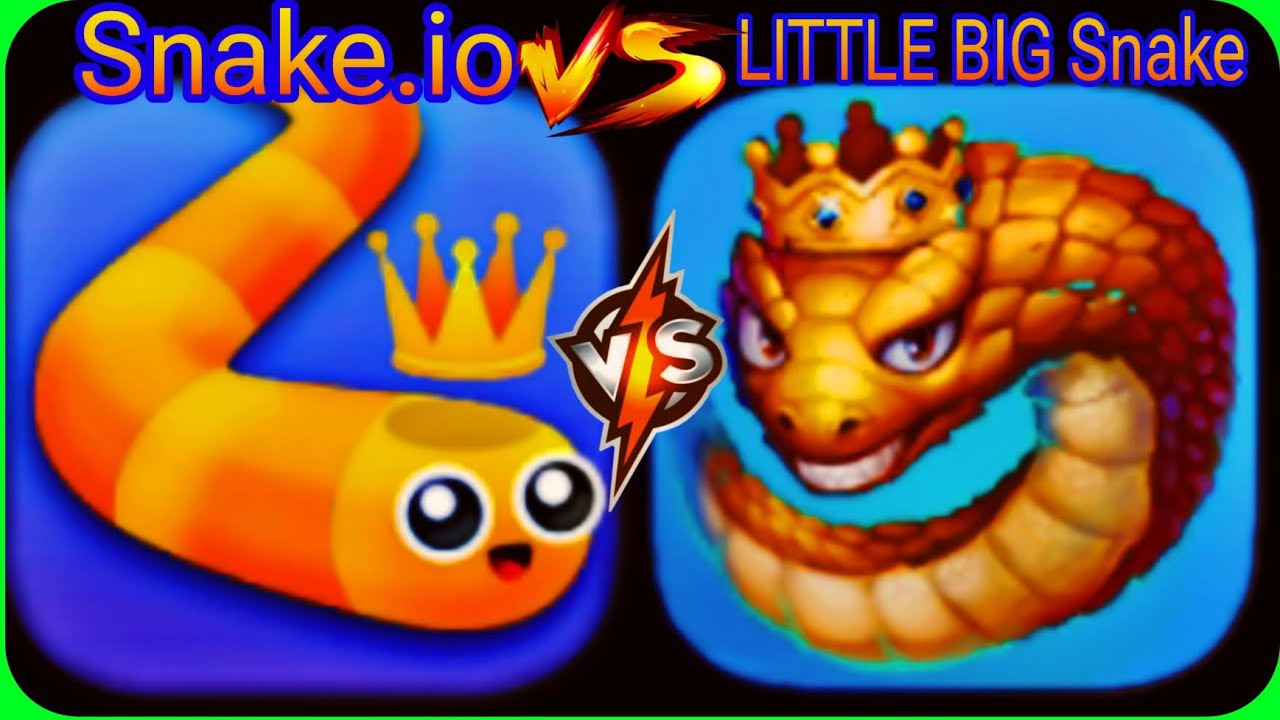 Snake io Vs Little Big Snake Game Comparison Snake Gameplay YouTube Snake io vs little big snake game comparison snake gameplay youtube