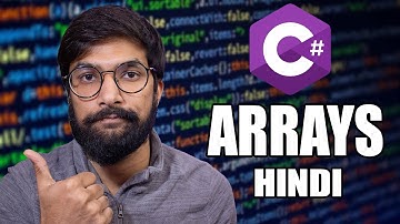 Array C# Tutorial in Hindi || C# Tutorial in Hindi | DSA with C# in Hindi | One Dimensional Array C#