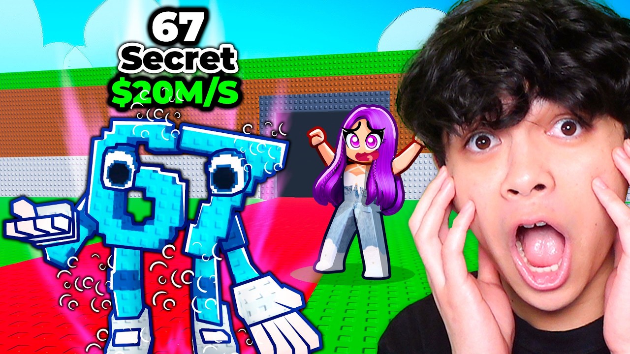 Giving My Crush 0.01% EXTINCT SECRET Brainrots..