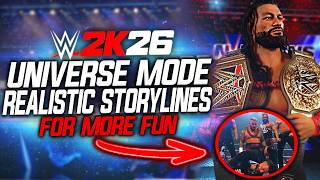 WWE 2K26 Universe Mode Custom Storylines for More Fun!