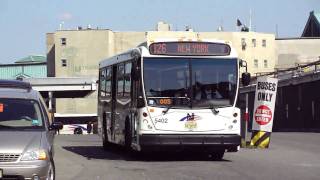 New Jersey Transit : NABI 416.15 (40-SFW) 5402 On The 126 @ Hoboken Terminal