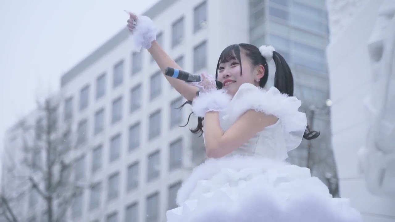 アイドルが雪の中スノハレを歌ってみた@さっぽろ雪まつり