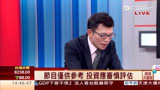 丁超(林世育)-0817 短空中空破底再空 趨勢向下未變∣超級大贏家∣三立財經台CH88