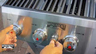 Monument Mesa series 400MF assembly & unboxing #monumentgrills Monument Grills 4-Burner LP Gas grill