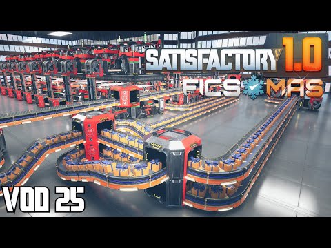 Upper Floors of FICSMAS Factory for CSS Contest| Satisfactory 1.0