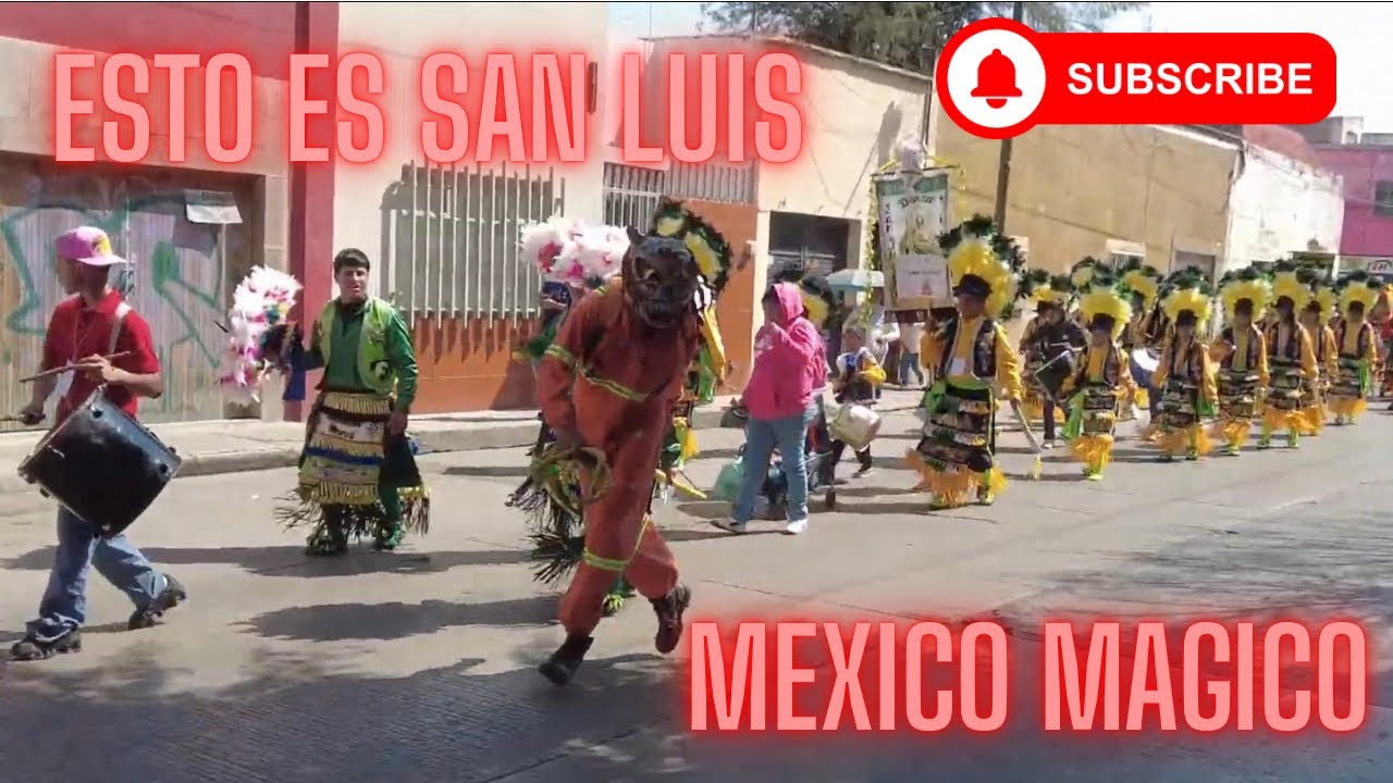 El corazón de México: Así retumban las calles de SLP con sus Danzantes ✨