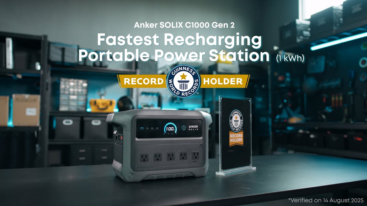 WORLD RECORD BROKEN! The Fastest Recharging Portable Power Station