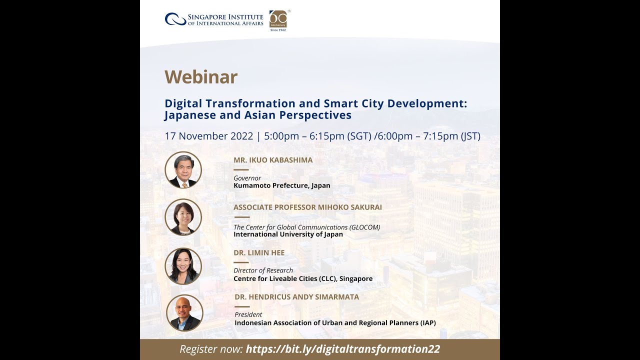 Digital Transformation and Smart City Development: Japanese and Asian Perspectives