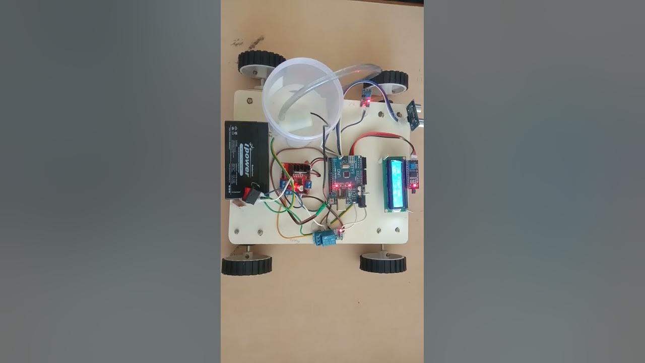 Advanced Fire Fighting Robot with Alerting System Using Arduino UNO ...