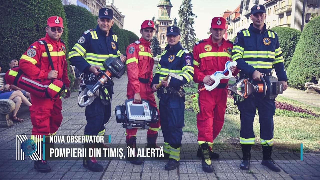 POMPIERII DIN TIMIȘ, ÎN ALERTĂ