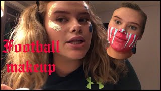 5 Football Game Makeup 2k18 (crazy) | Brooke Dohm