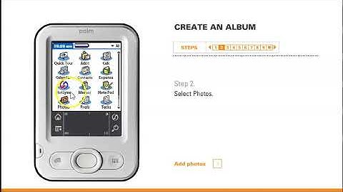 Palm Z22 Photos Tutorial
