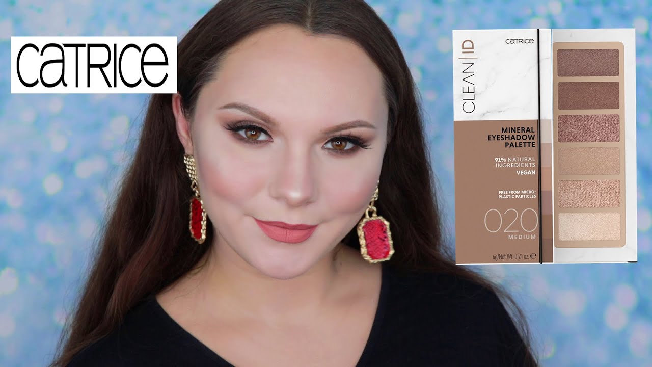 НОВИНКИ CATRICE | CATRICE CLEAN ID PALETTE | МИНЕРАЛЬНЫЕ ТЕНИ | СВОТЧИ И МАКИЯЖ | MAKEUP TUTORIAL