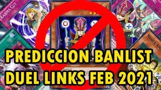 Predicción Banlist Duel Links Febrero 2021 - TeamSetoX - Yu-Gi-Oh