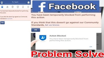 Facebook Account Temporarily Blocked Problem Solved 2021 || Technical Tricks Ammar