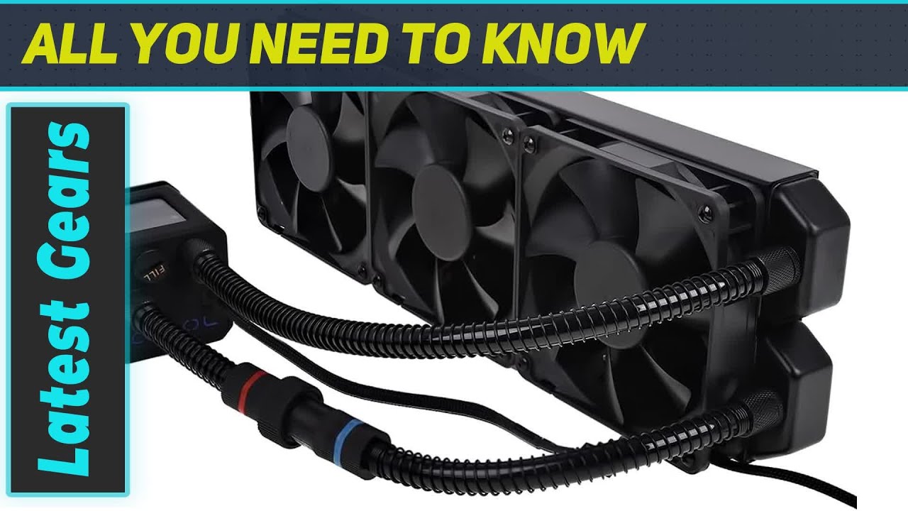 Alphacool 11286 Eisbaer 360 CPU - Black Water Cooling Kit Unboxing & Performance Test!