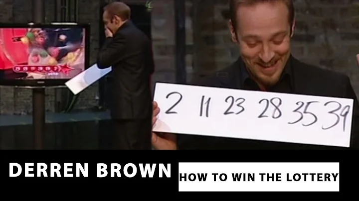 Derren Predicts Lottery Numbers | HOW TO WIN THE LOTTERY | Derren Brown - DayDayNews