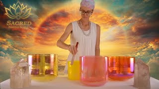Listen for 5 Minutes = Instant Deep Healing ✨ (5-Hour Crystal Sound Bath in E Major