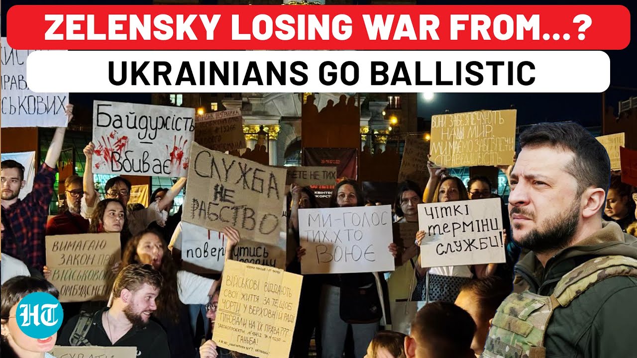 Zelensky Not Safe In Kyiv Anymore? Ukraine Faces Homefront Uprising As Troops’ Rights Crisis Boils