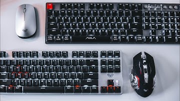 AULA Wireless Gaming Keyboards and Mouse! Who Is AULA & Are They Any Good? 🤔